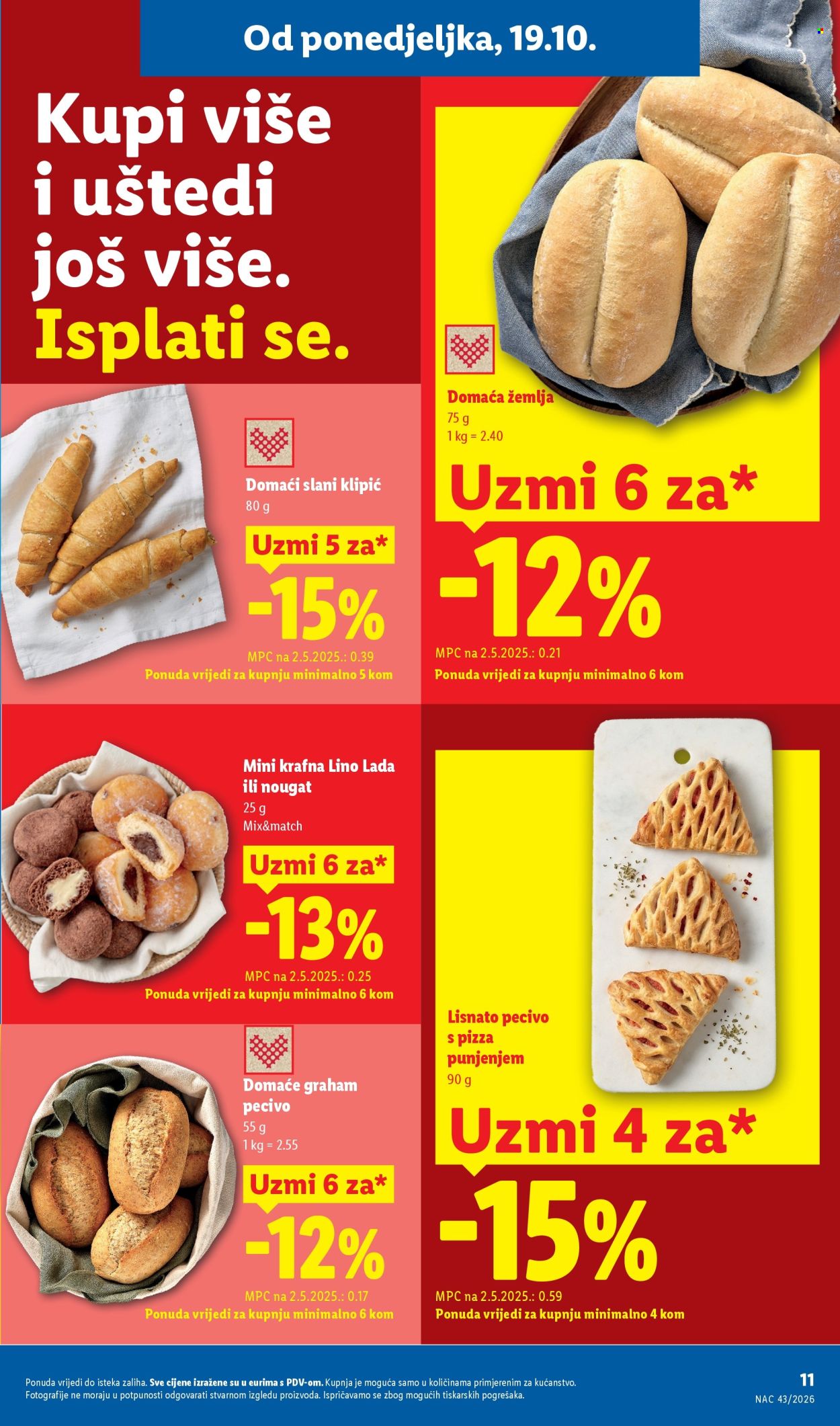 Leták Lidl - 19.10.2026 - 25.10.2026. Strana 11