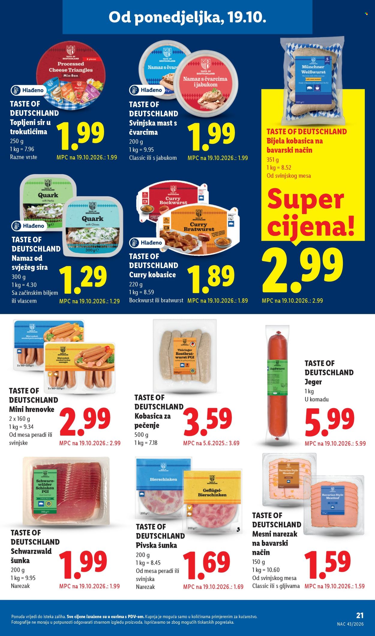 Leták Lidl - 19.10.2026 - 25.10.2026. Strana 21