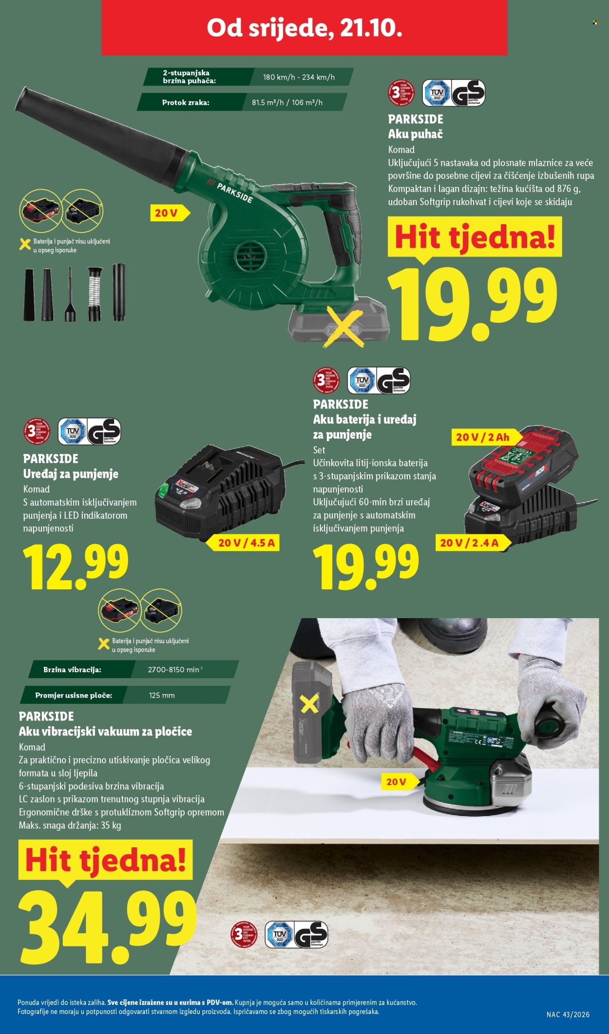 Lidl katalog - 19.10.2026. - 25.10.2026. Stranica 43