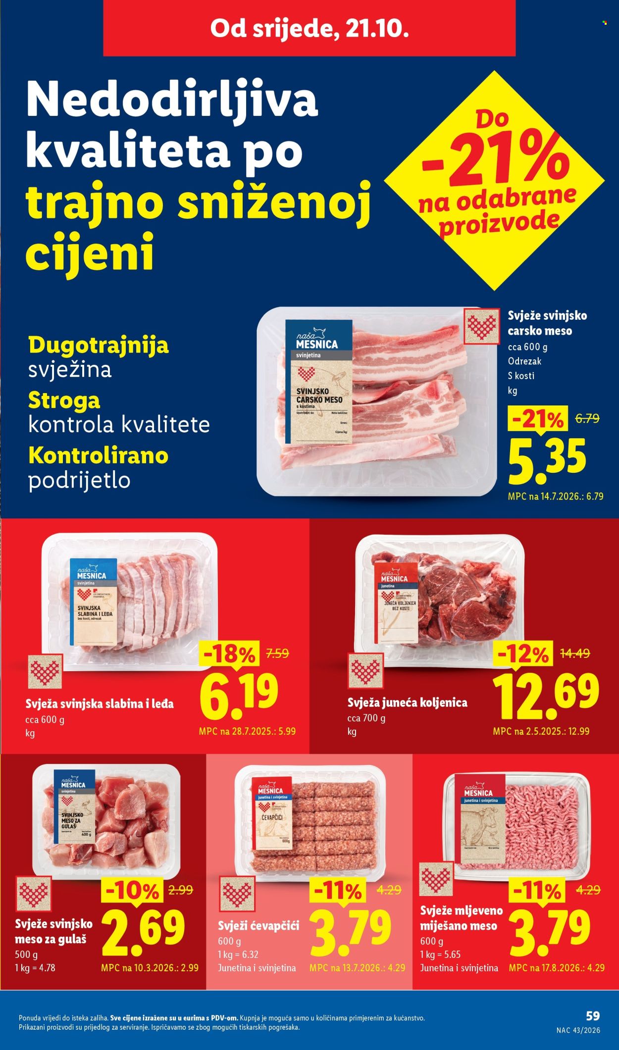 Leták Lidl - 19.10.2026 - 25.10.2026. Strana 59