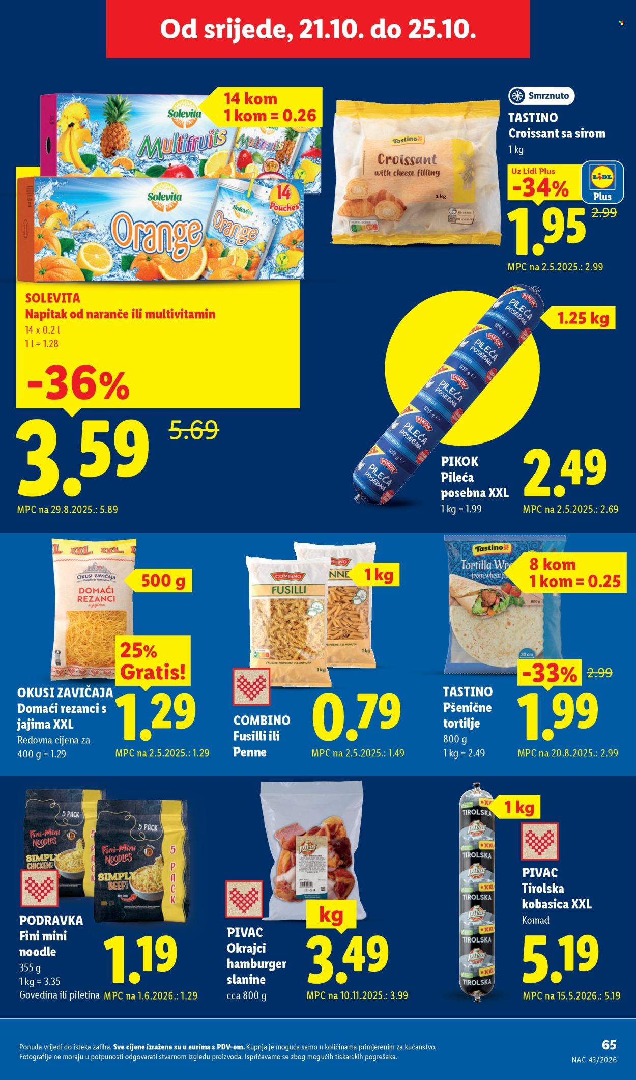 Leták Lidl - 19.10.2026 - 25.10.2026. Strana 65