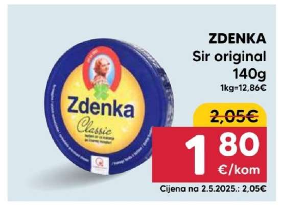 ZDENKA Sir original 140g