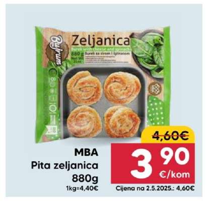 MBA Pita zeljanica