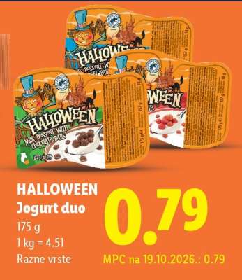 HALLOWEEN Jogurt duo