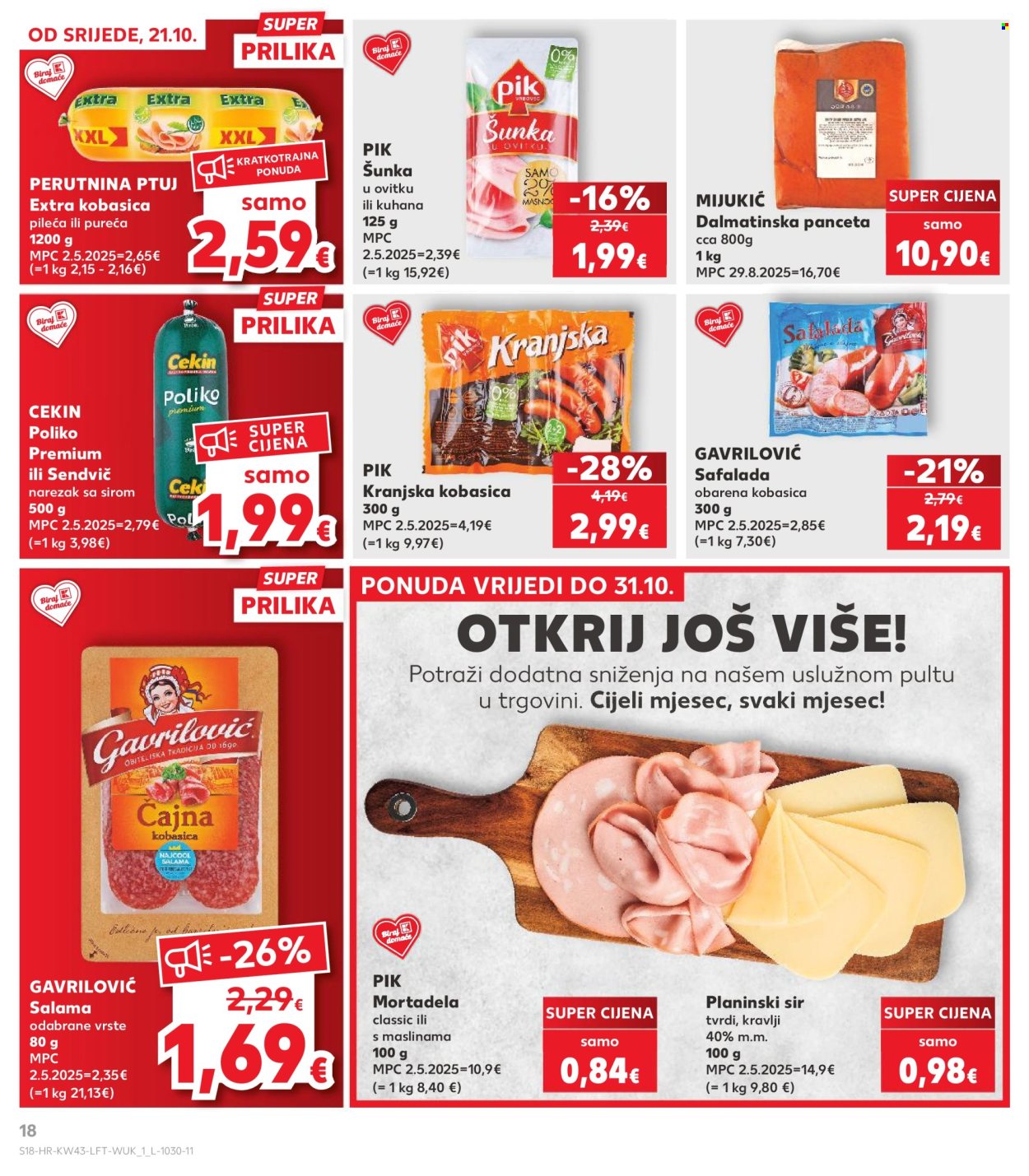 Kaufland katalog - 21.10.2026. - 27.10.2026. Stranica 18