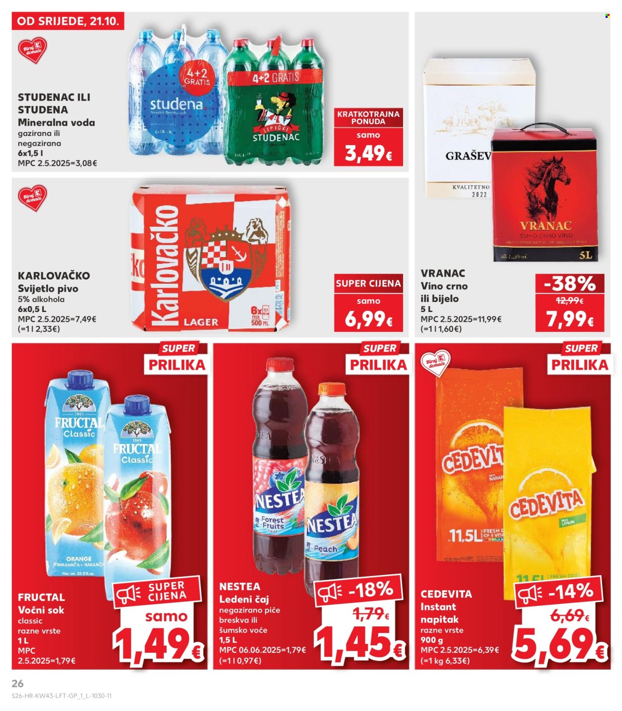 Kaufland katalog - 21.10.2026. - 27.10.2026. Stranica 26