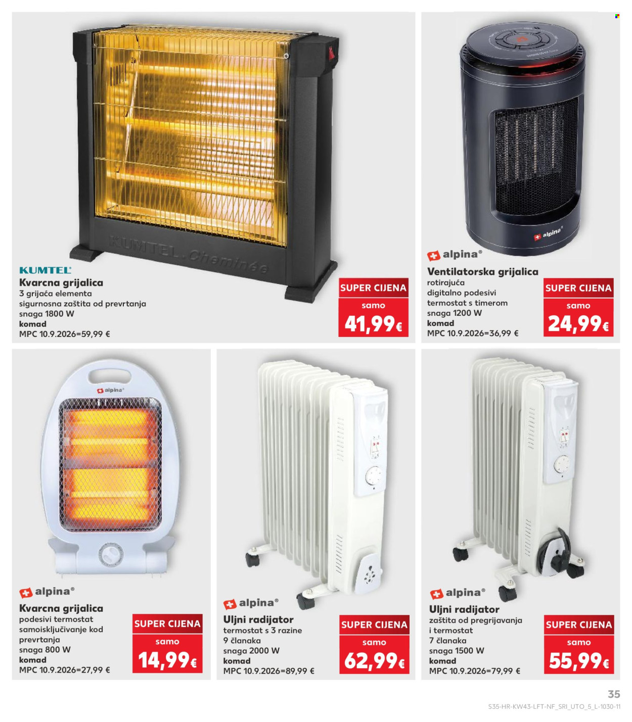 Kaufland katalog - 21.10.2026. - 27.10.2026. Stranica 35
