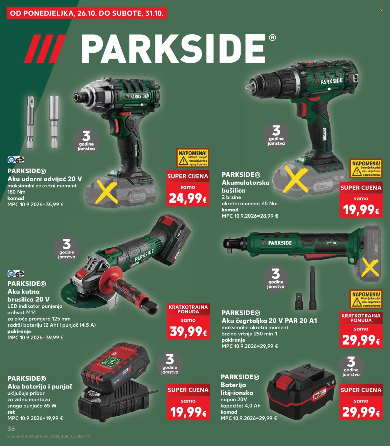 Kaufland katalog - 21.10.2026. - 27.10.2026. Stranica 36