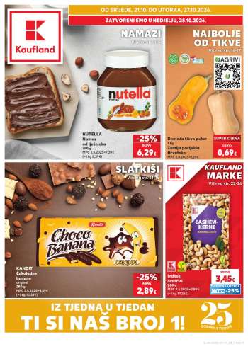 Kaufland katalog - 21.10.2026. - 27.10.2026.