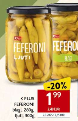 K PLUS FEFERONI