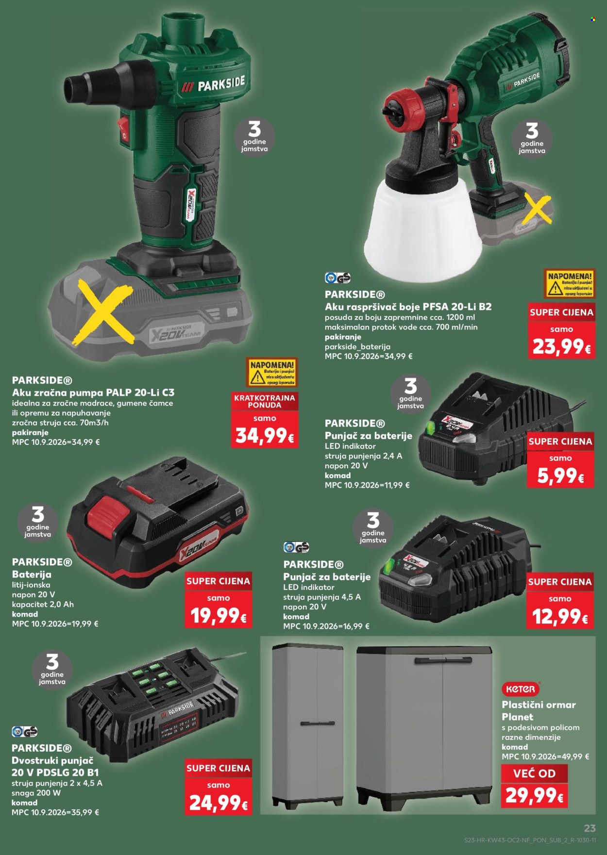 Kaufland katalog - 21.10.2026. - 27.10.2026. Stranica 23