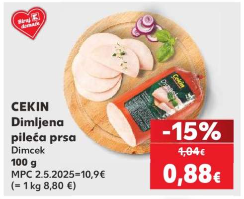 CEKIN Dimljena pileća prsa