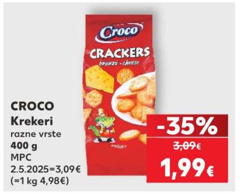 CROCO Krekeri
