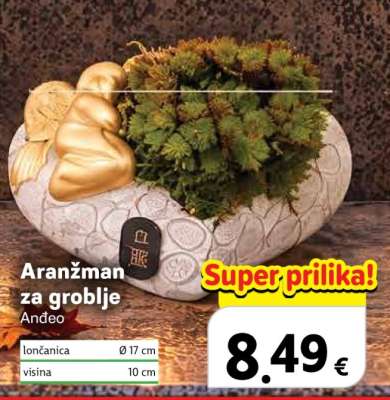 Aranžman za groblje Anđeo