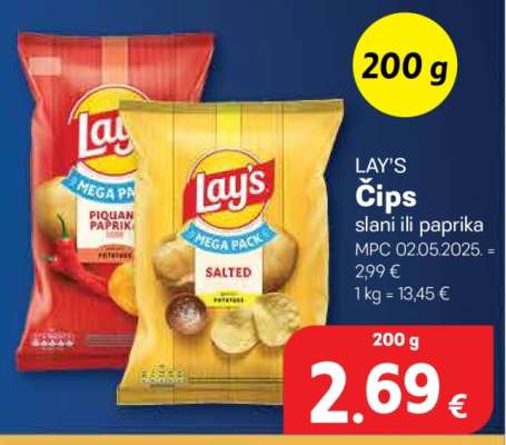 LAY’S ČIPS