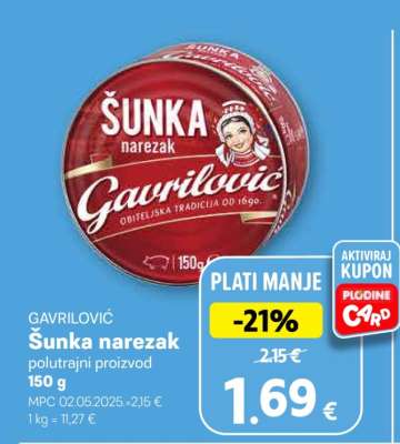 Šunka narezak