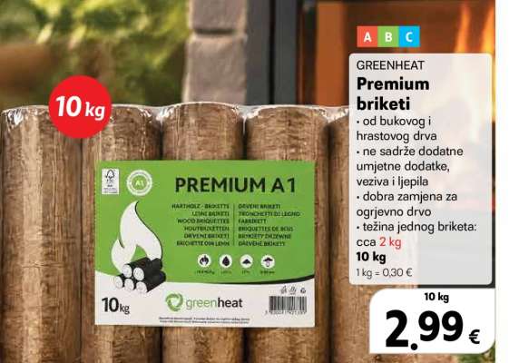 Premium briketi