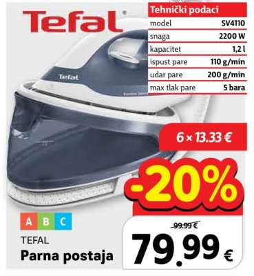 TEFAL Parna postaja