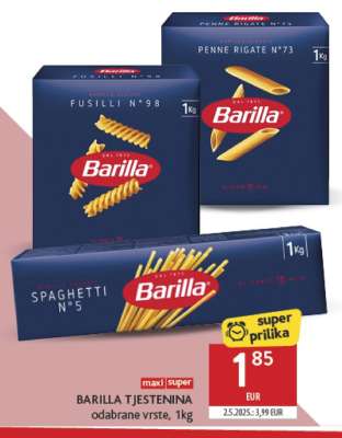 BARILLA Tjestenina