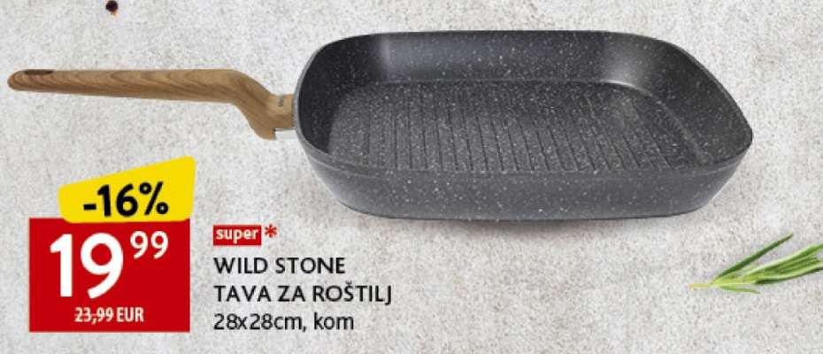 WILD STONE TAVA ZA ROŠTILJ