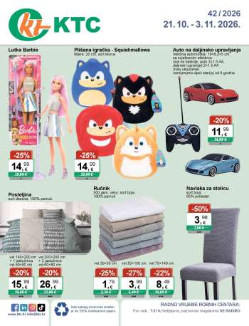 KTC katalog - 21.10.2026. - 03.11.2026.