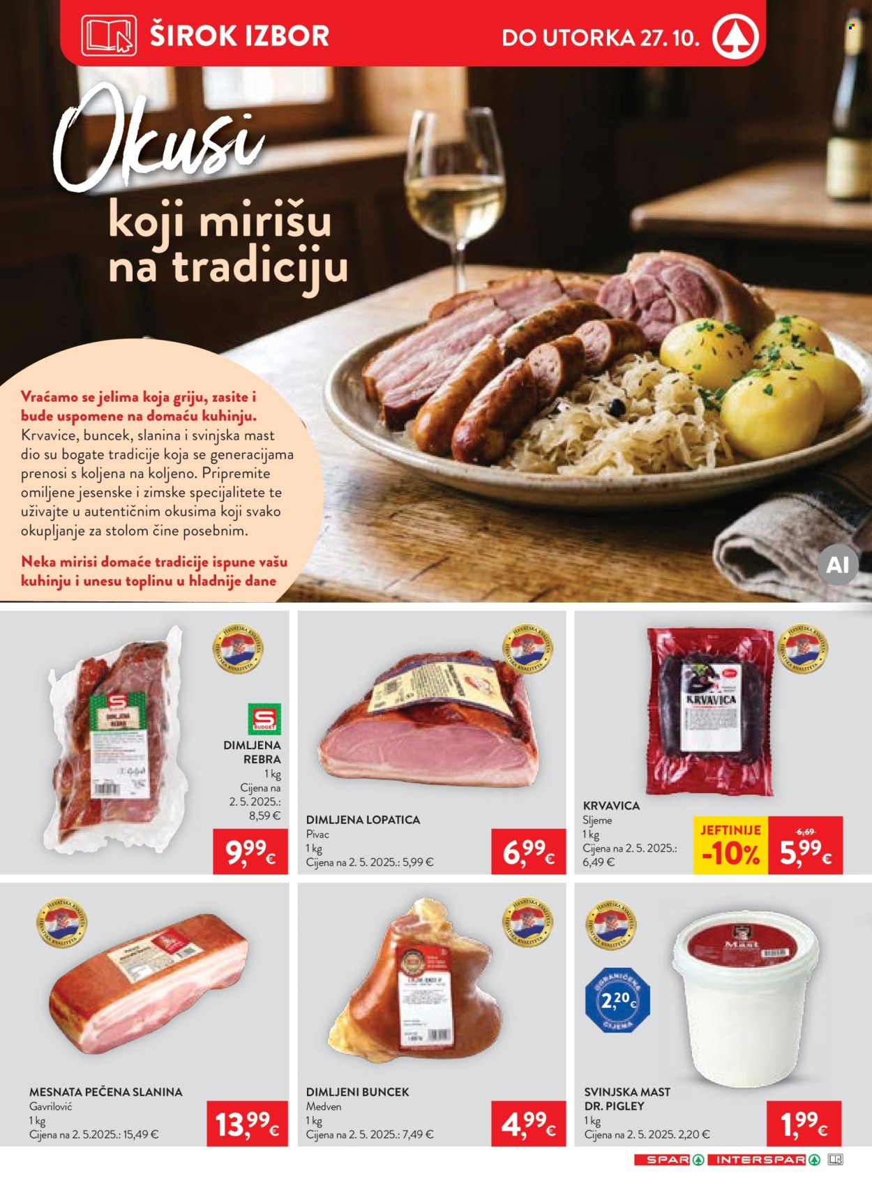SPAR katalog - 21.10.2026. - 27.10.2026. Stranica 15