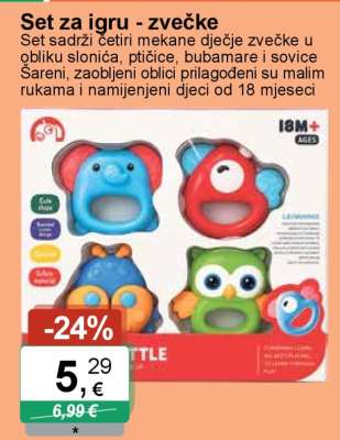 Set za igru - zvečke