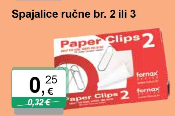 Spajalice ručne br. 2 ili 3