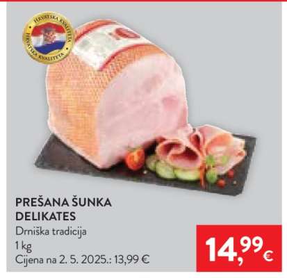 Prešana šunka delikates