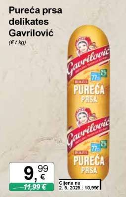 Pureća prsa delikates Gavrilović