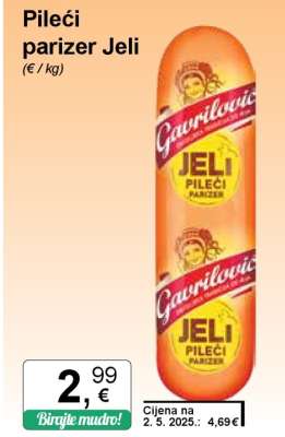 Pileći parizer Jeli