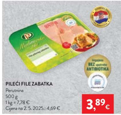 Pileći file zabatka