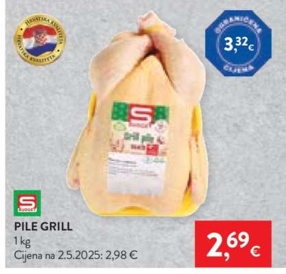 Pile grill