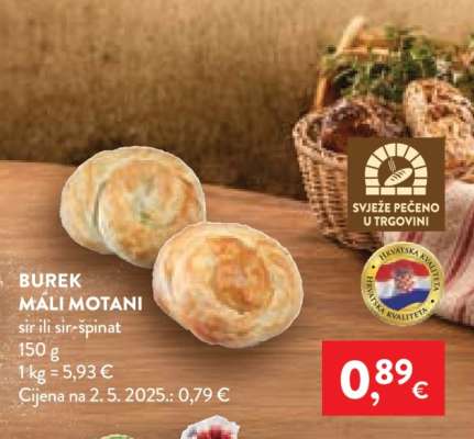 Burek mali motani