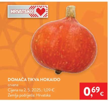Domaća tikva Hokaido