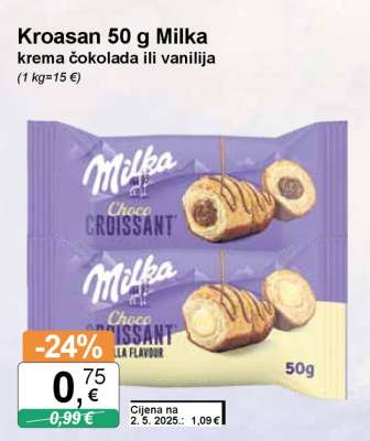 Kroasan 50 g Milka