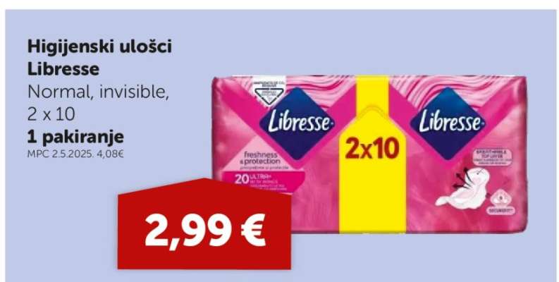 Higijenski ulošci Libresse