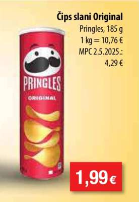 Čips slani Original