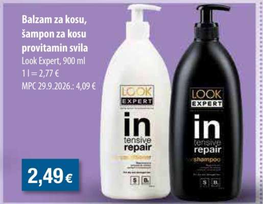 Balzam za kosu, šampon za kosu provitamin svila