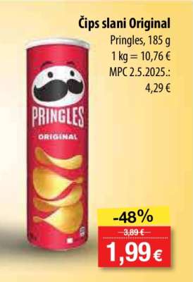 Čips slani Original