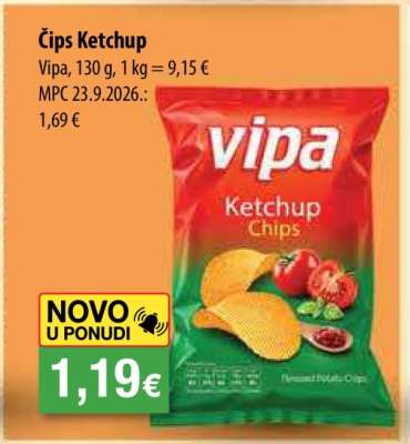 Čips Ketchup