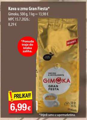 Kava u zrnu Gran Fiesta