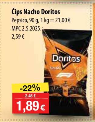 Čips Nacho Doritos