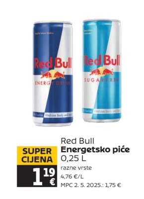 RED BULL ENERGETSKO PIĆE