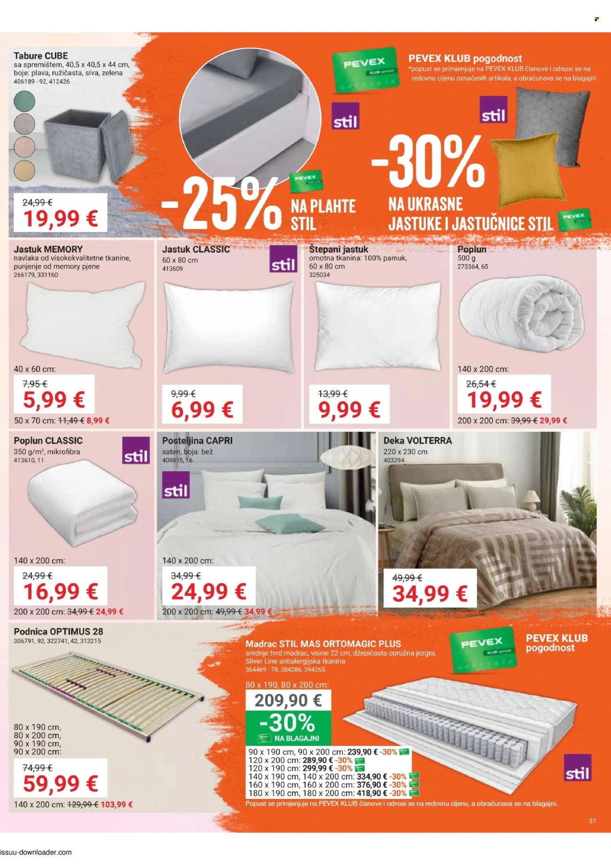Pevex katalog - 22.10.2026. - 17.11.2026. Stranica 31