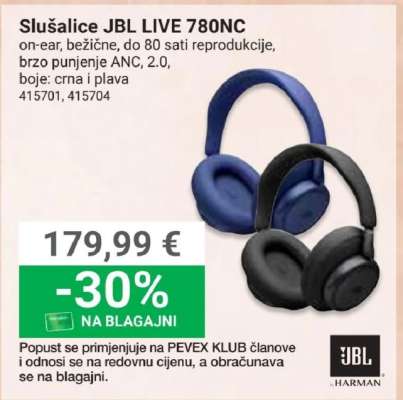 Slušalice JBL LIVE 780NC