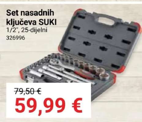 Set nasadnih ključeva SUKI