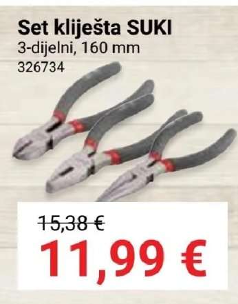 Set kliješta SUKI