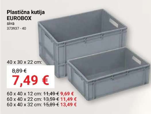 Plastična kutija EUROBOX