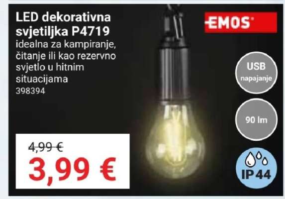 LED dekorativna svjetiljka P4719